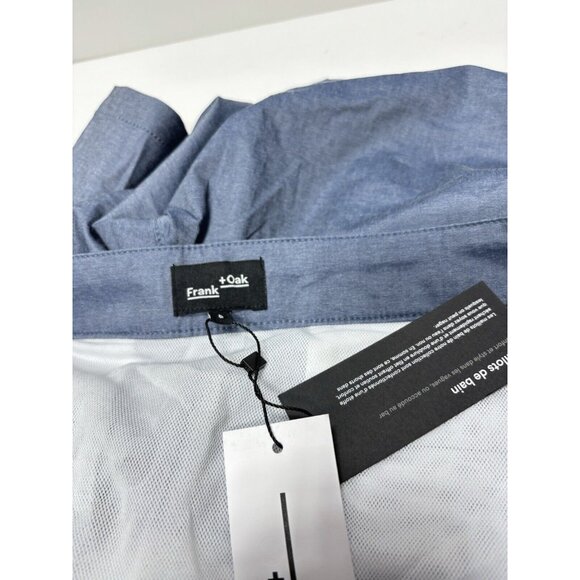 Frank & Oak Men's Large Swimming Trunks Swim Shorts Blue - Picture 5 of 9